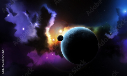 mglawica-przestrzeni-fantasy-i-planety-z-satelity