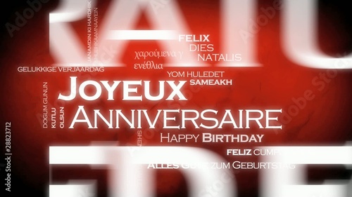 Joyeux Anniversaire Traduction