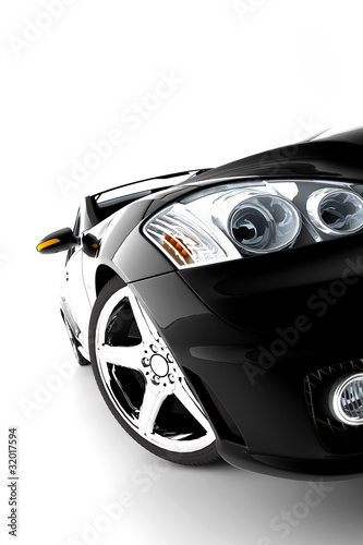 Lacobel Black car