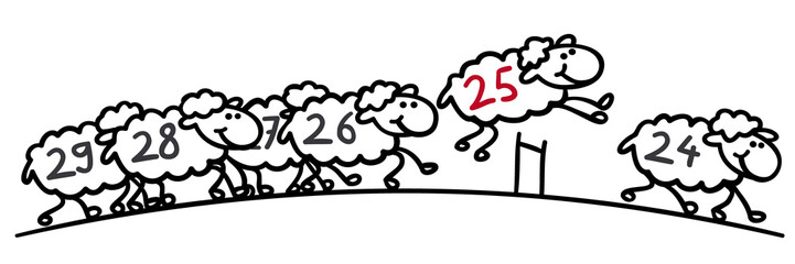 Schäfchen zählen war gestern: Ausmalbilder für Groß und Klein!