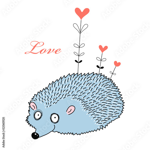  funny blue hedgehog