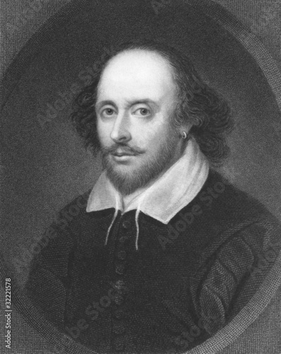 William Shakespeare poster