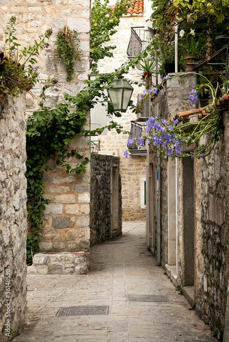 budva-stare-miasto-ulica-czarnogora