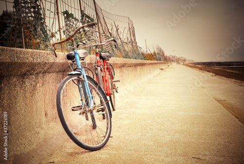 Fototapeta Vecchie biciclette