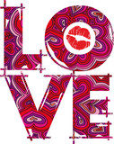 LOVE. vector illustration