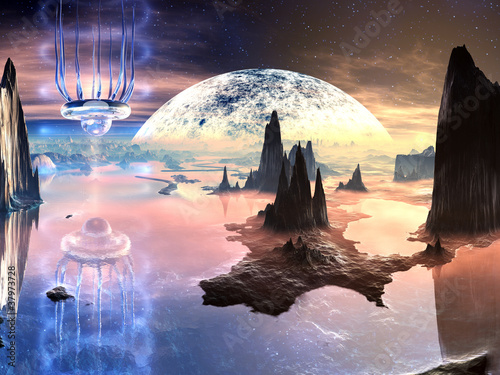 alien-creature-w-distant-world