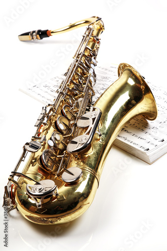 Lacobel Goldenes Saxophon