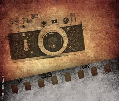 vintage-tekstury-stare-kamery-filmowej