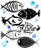 fish in a different style