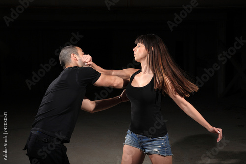 martial arts female instructor © smoxx