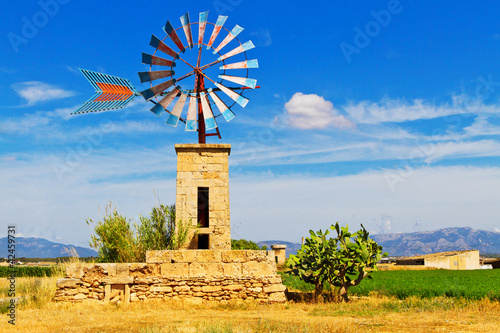 Lacobel Windmühle auf Mallorca - Wassergewinnung