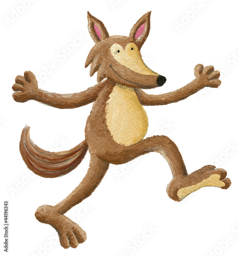 Lacobel Funny Fox Jumping