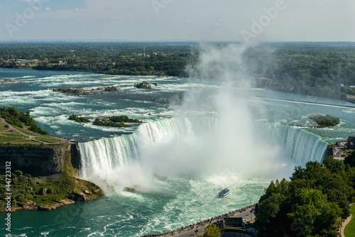 widok-niagara-falls-z-platform-wieza-skylon-ho