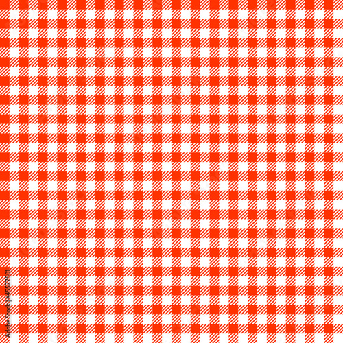 Lacobel Seamless Check Pattern Red/White