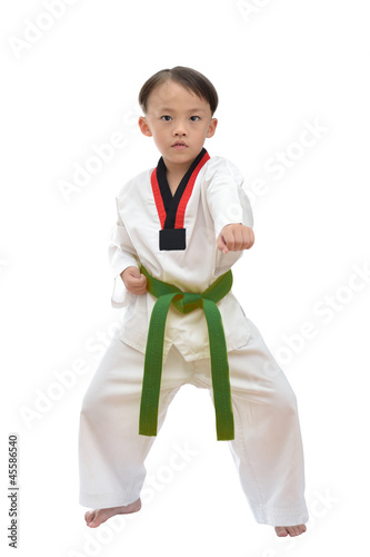 Taekwondo boy © arztsamui