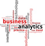 word cloud - business analytics