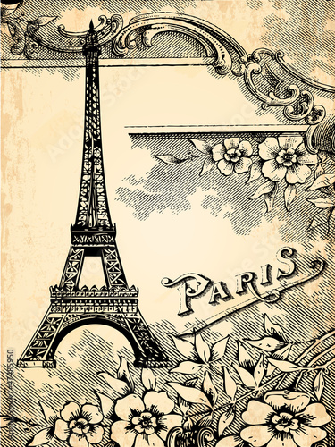 Fototapeta Paris 1900