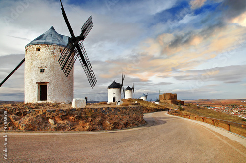 Lacobel windmills of Spain. Consuegra