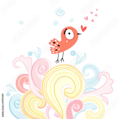 Lacobel love bird