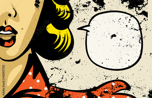 komiksy-retro-moda-kobieta