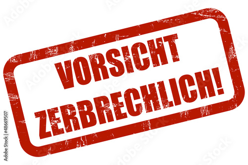 "Grunge Stempel rot VORSICHT ZERBRECHLICH" Stockfotos und ...