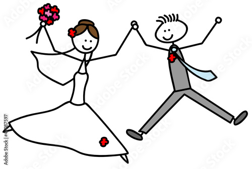 bild clipart hochzeit brautpaar