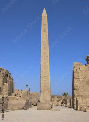 Fototapeta Obelisk at Karnak temple in Luxor