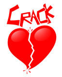 Crack heart