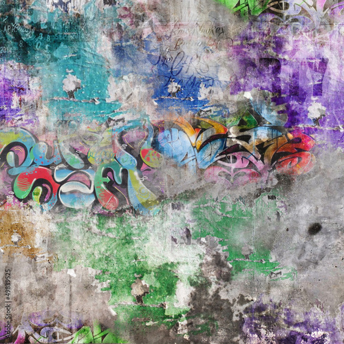 grunge-scienny-tlo-graffiti