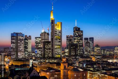 Fototapeta Frankfurt Cityscape