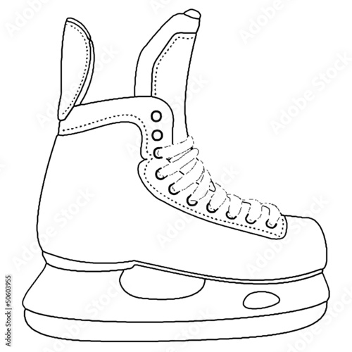 GamesAgeddon Schlittschuh Vektor Icon Button