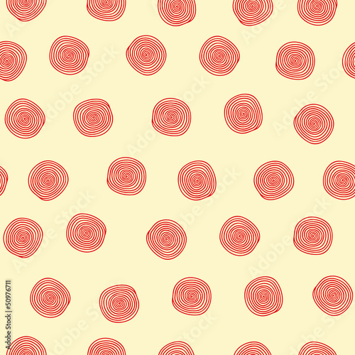  Seamless abstract hand drawn pattern
