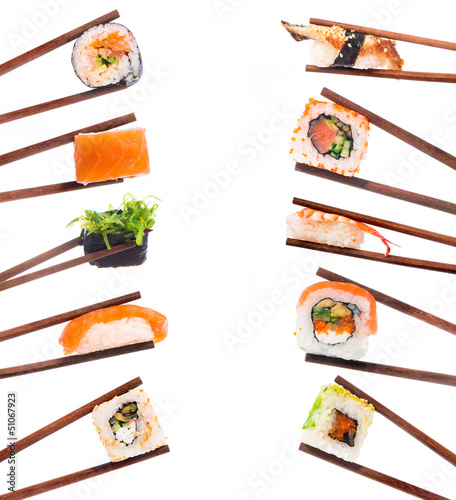 Fototapeta Set of Sushi