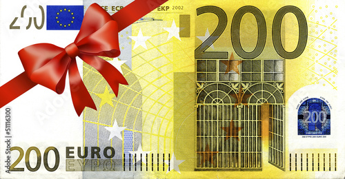 "200 Euroschein mit rotem Band und Schleife" Stockfotos und lizenzfreie Bilder auf Fotolia.com ...