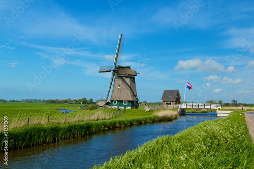 Fototapeta Holland Windmill
