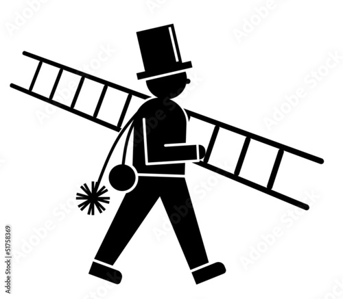 GamesAgeddon Symbol Schornsteinfeger mit Leiter