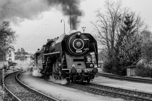 Fototapeta Steam train