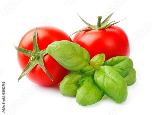  Tomatoes and basil