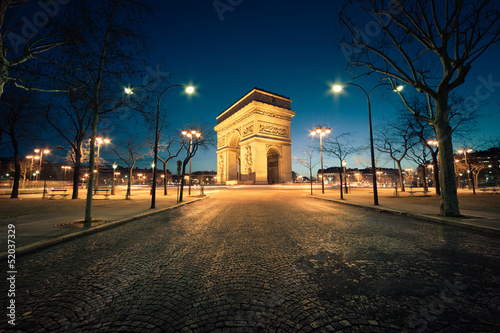 Fototapeta Arc de Triomphe Paris France