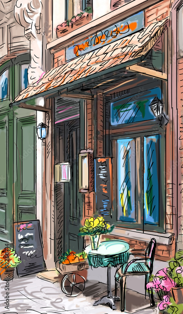 strase-in-paris-illustration