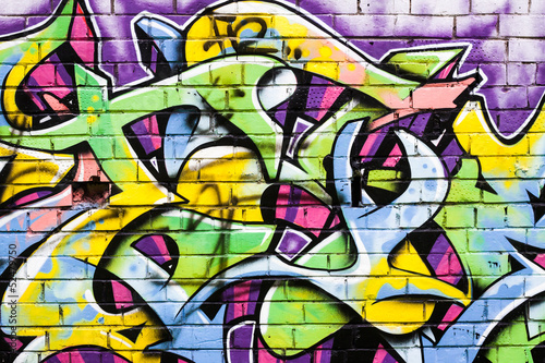  Part of the graffiti