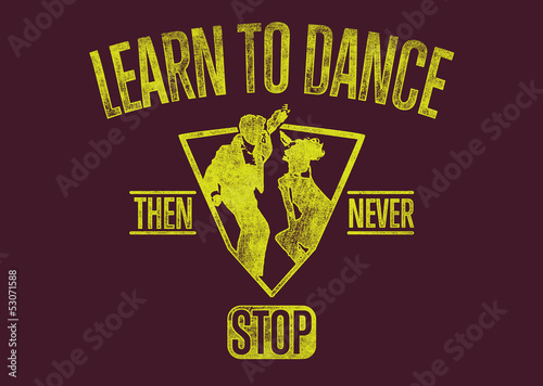 Fototapeta Learn to dance