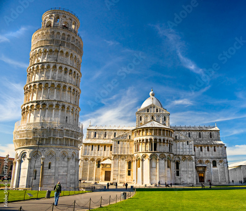 Fototapeta Pisa, Piazza dei miracoli.
