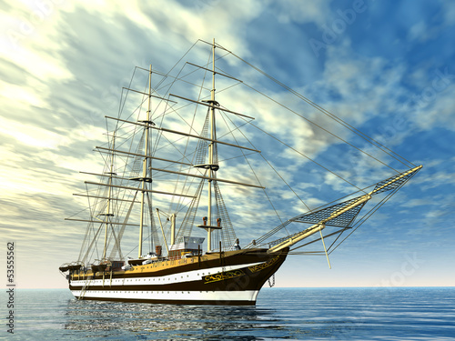 Fototapeta Sailing Ship