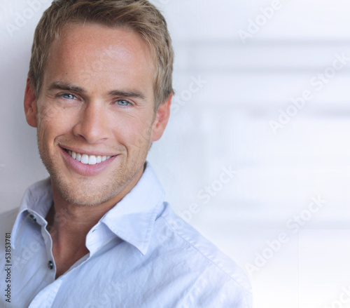 Smiling man