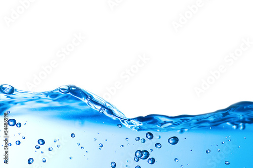 Fototapeta Water and air bubbles 
