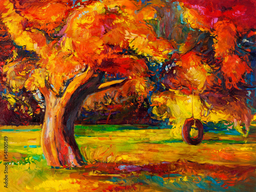 Lacobel Autumn tree