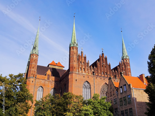 Lacobel Mariacki Church in Gdansk, Poland