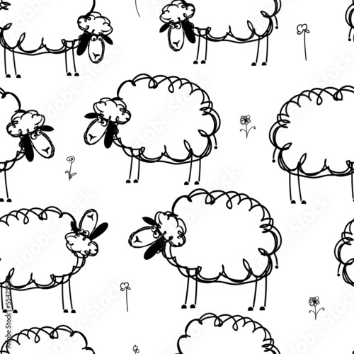 smieszni-sheeps-na-lace-bezszwowy-wzor-dla-twoj-projekta