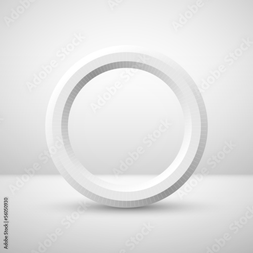 Fototapeta White ring